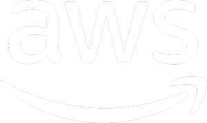 AWS white logo